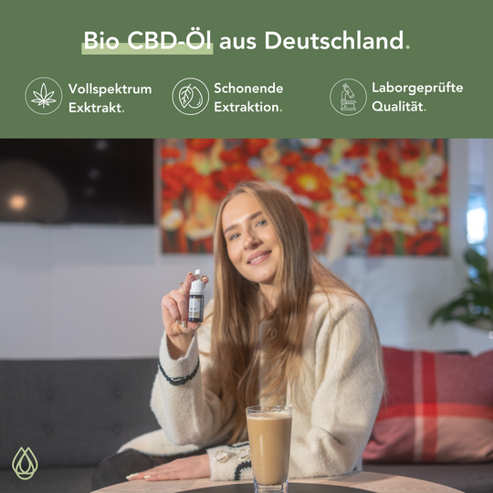 Sativiol® Bio CBD-Öl, 5% Vollspektrum
