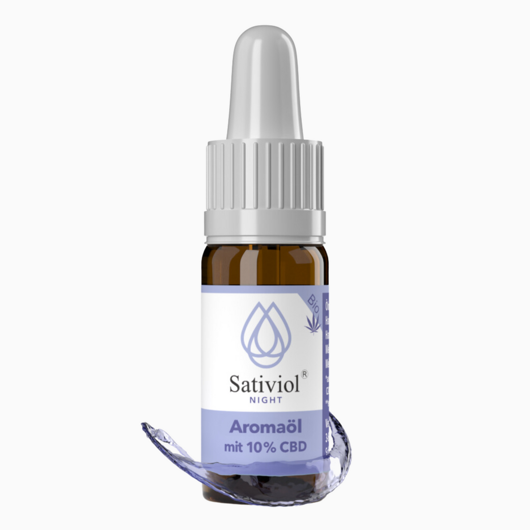 Sativiol® NIGHT CBD Öl 10%, Melisse + Melatonin