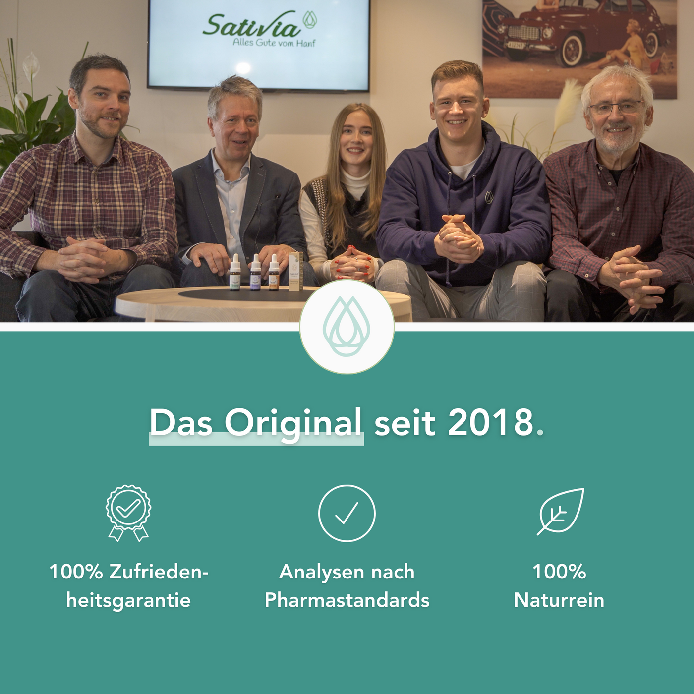 Sativiol® MINT CBD Öl 10%, Minze & Vollspektrum