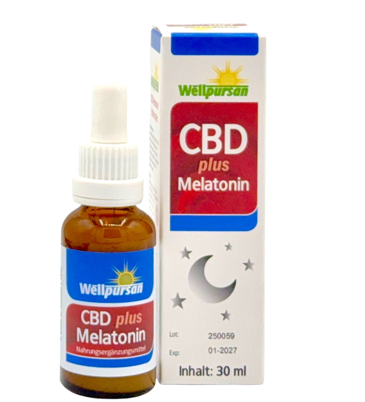 Wellpursan®  CBD Öl + Melatonin