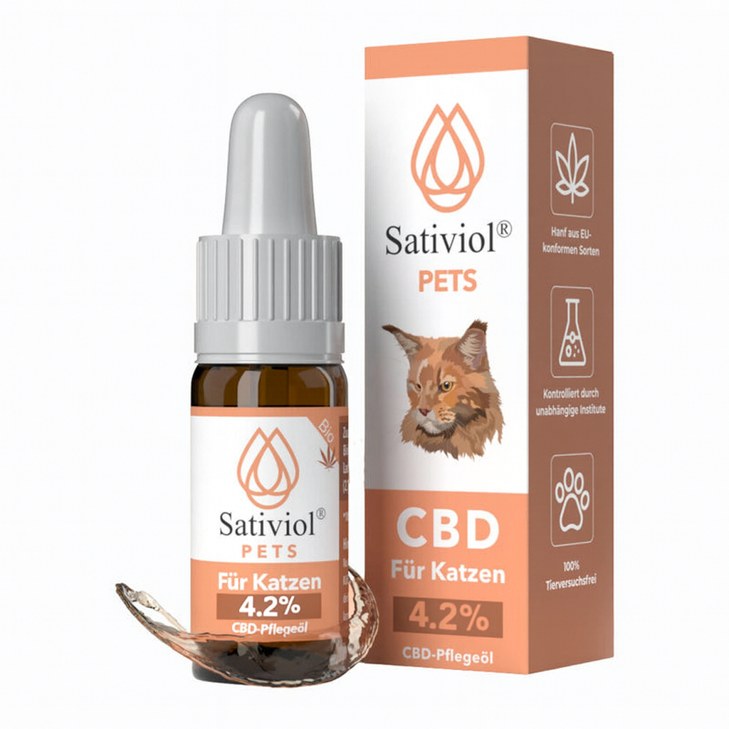 CBD Öl für Katzen 4,2 %