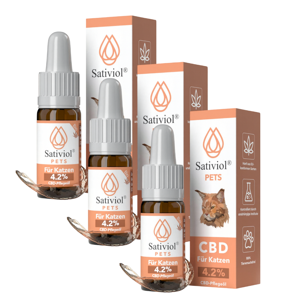 CBD Öl für Katzen 4,2 %