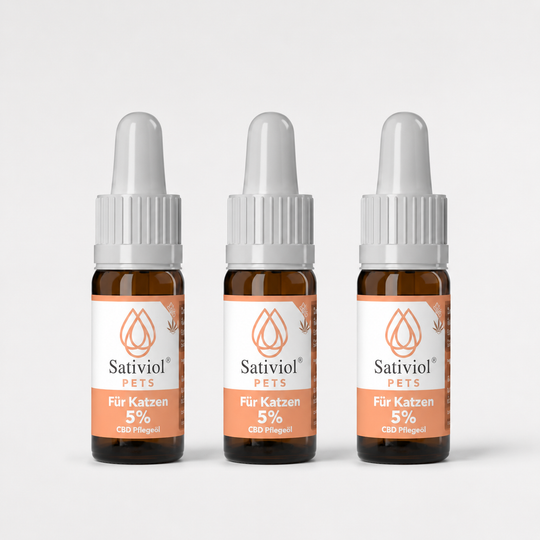 Sativiol Premium CBD Öl 5% für Katzen